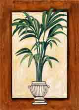 century palm botanical art and plant life gifts, paintings of flowers and botanical prints by artists Jane Billman and Gregg Billman