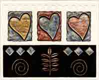 heart designs heart art and hearts art, hearts gifts and hearts gifts, hearts prints and hearts prints, hearts paintings and hearts paintings by artists Jane Billman and Gregg Billman