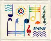 notes, music art and musical instruments art, music gifts and musical instruments gifts, music prints and musical instruments prints, music paintings and musical instruments paintings by artists Jane Billman and Gregg Billman